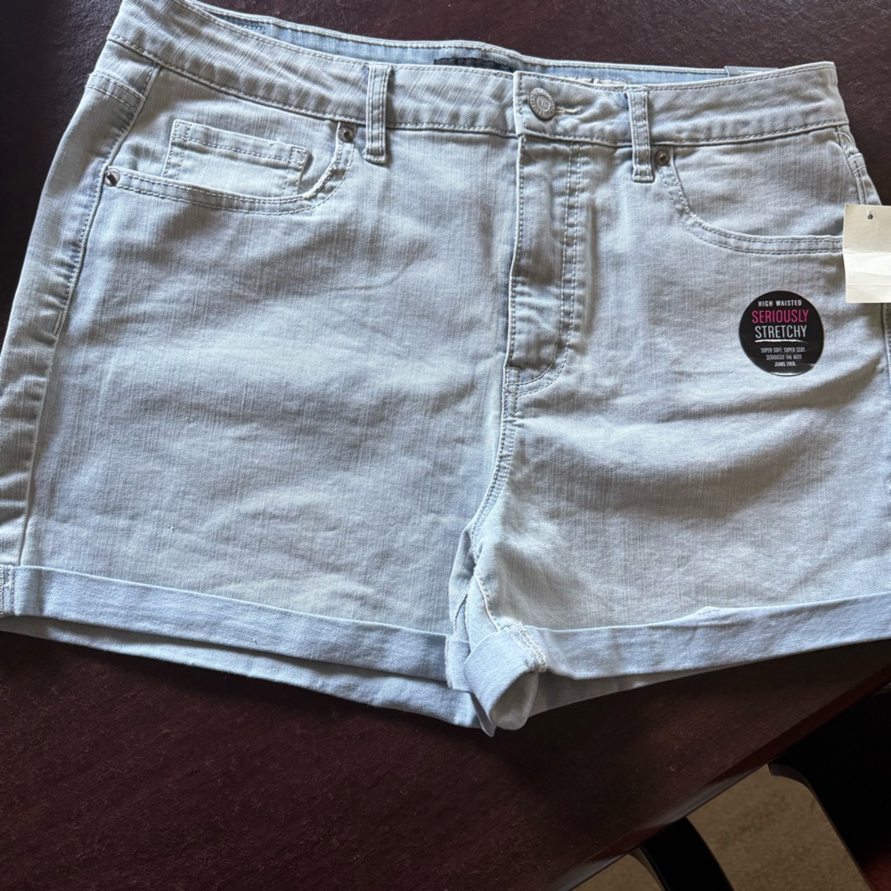 Aeropostale Sky Blue Denim Shorts